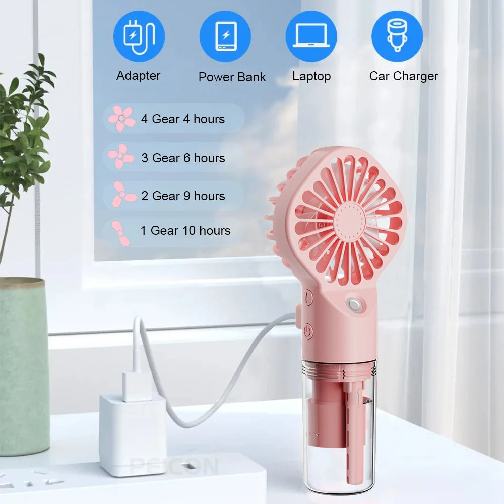 Ventilateur Brumisateur Portable